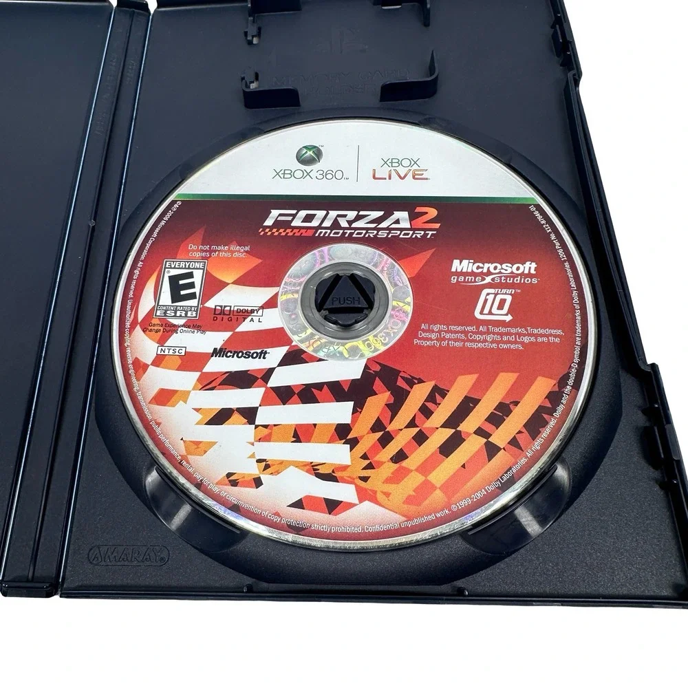 Forza Motorsport 2 Xbox 360 Microsoft Turn 10 Racing Simulation Video Game Disc